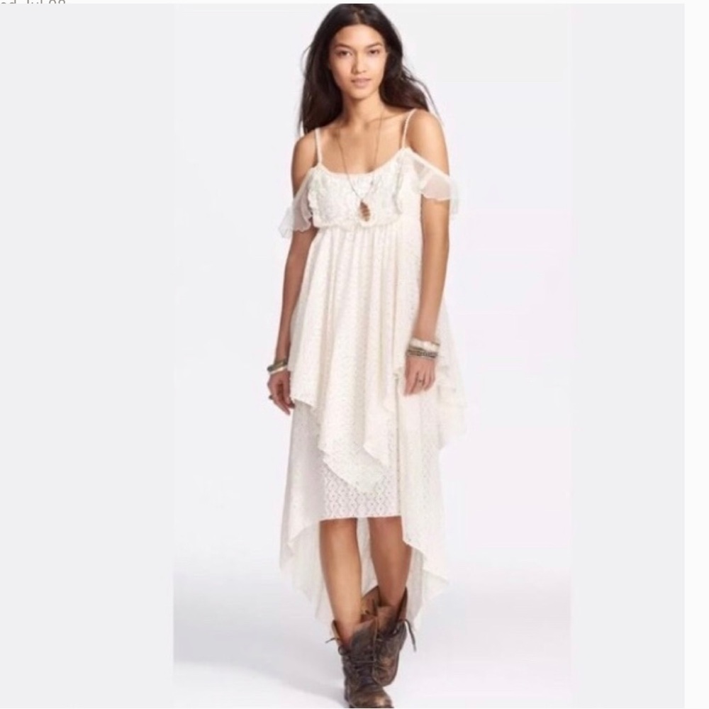 Great condition Free People candle light maxi dress - Picture 7 of 10